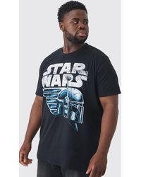 Boohoo - Plus Star Wars License Print T-Shirt - Lyst