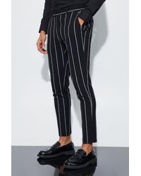 BoohooMAN - Super Skinny Stripe Suit Trousers - Lyst