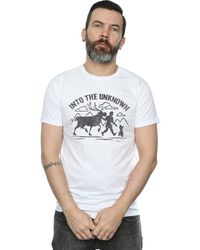 BoohooMAN - Disney Frozen 2 Into The Unknown T-shirt - Lyst