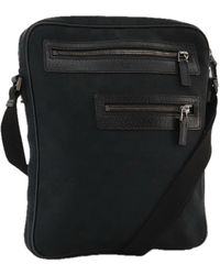BoohooMAN - Gucci Preloved GG Canvas Messenger Bag Crossbody Unisex - Black Shoulder - Lyst