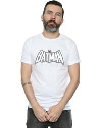 BoohooMAN - Dc Comics Batman Retro Crackle Logo T-shirt - Lyst