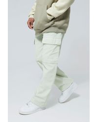 Boohoo - Relaxed Fit Corduroy Cargo Trouser - Lyst