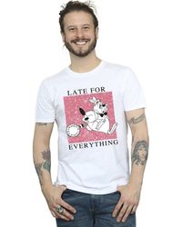BoohooMAN - Disney Alice In Wonderland White Rabbit T-shirt - Lyst