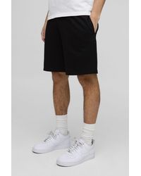 BoohooMAN - Lightweight Basic Oversized Mid Length Short - Lyst