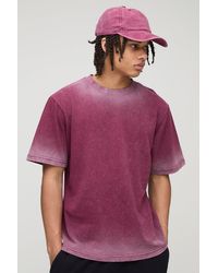 BoohooMAN - Regular Fit Washed T-shirt - Lyst