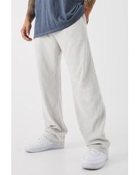BoohooMAN - Relaxed Fit Premium Towelling Jogger - Lyst