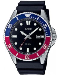 BoohooMAN - Casio Mdv-107-1a3vef Collection 50mm Quartz Watch - Lyst