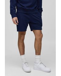 BoohooMAN - Kurze Slim-Fit Basic Shorts - Lyst