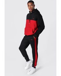 track suit red