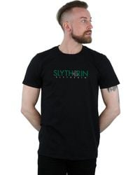 BoohooMAN - Harry Potter Slytherin Text T-shirt - Lyst