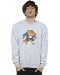 BoohooMAN - Disney Classic Beast Sweatshirt - Lyst