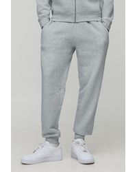 BoohooMAN - Basic Bm Signature Regular Fit Jogger - Lyst