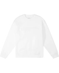 BoohooMAN - Blank Essentials Etched Embossed Sweatshirt - Lyst