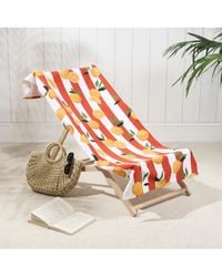 BoohooMAN - Ohs Oranges Towel Bath Quick Dry Summer Travel Microfibre Absorbent Swim - Lyst