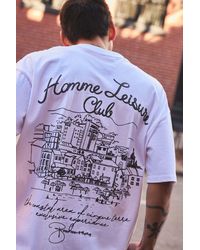 Boohoo - Oversized Homme Resort T-Shirt - Lyst