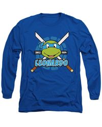 BoohooMAN - Teenage Mutant Ninja Turtles Tmnt Leonardo Since 1984 Mens Long Sleeve T Shirt-royal Blue - Lyst