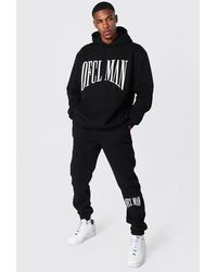 boohooman oversized tracksuit