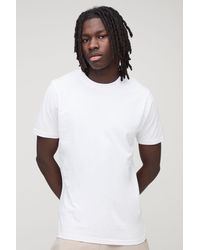 BoohooMAN - Basic Slim Fit Crew Neck T-Shirt - Lyst