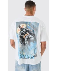 BoohooMAN - Oversized Dc Batman License T-shirt - Lyst
