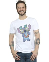 BoohooMAN - Disney Lilo And Stitch Tropical Fun T-shirt - Lyst