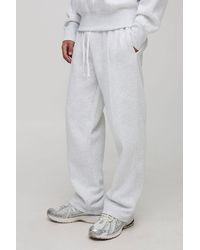BoohooMAN - Relaxed Pintuck Seam Detail Joggers - Lyst