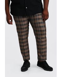 mens big and tall plaid pants