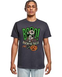 BoohooMAN - Disney Boo Trick Or Treat Mickey Mouse Cotton T-shirt - Lyst