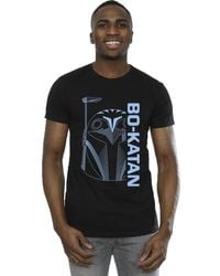 BoohooMAN - Star Wars The Mandalorian Bo Katan Helm T-shirt - Lyst