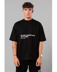 BoohooMAN - Blank Essentials Cotton Short Sleeve T-shirt With Japanese Graphic Print - Lyst