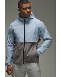 Boohoo - Man Active Colour Block Vent Regular Fit Windbreaker - Lyst