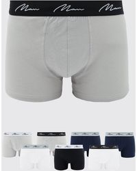 BoohooMAN - 7er-Pack Man Signature Boxershorts - Lyst