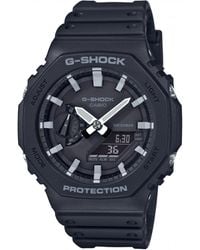 BoohooMAN - Casio Ga-2100-1aer G-shock 45mm Quartz Watch - Lyst