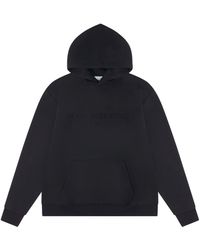 BoohooMAN - Blank Essentials Etched Embossed Hoody - Lyst