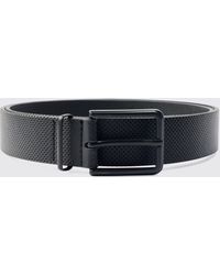 BoohooMAN - Faux Leather Textured Belt - Lyst