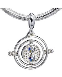 BoohooMAN - Harry Potter Time Turner Swarovski Sterling Silver Charm - Lyst