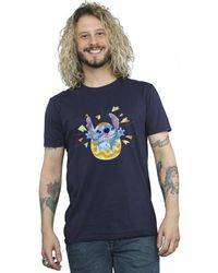 BoohooMAN - Disney Lilo & Stitch Cracking Egg T-shirt - Lyst