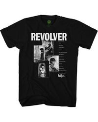 BoohooMAN - The Beatles Revolver Track List Cotton T-shirt - Lyst