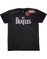 BoohooMAN - The Beatles Drop T Logo T-shirt - Lyst