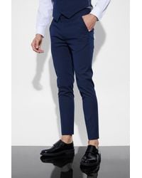 BoohooMAN - Super Skinny Suit Trousers - Lyst