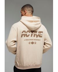 BoohooMAN - Man Active Oversize Hoodie - Lyst