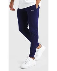 mens super skinny tracksuit bottoms