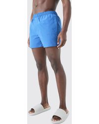 BoohooMAN - Short Length Limited Edition Smart Trunks - Lyst