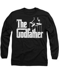 BoohooMAN - The Godfather Godfather Logo Mens Long Sleeve T Shirt, Black - Lyst