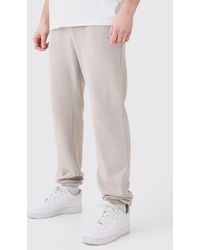 BoohooMAN - Tall Core Fit Official Acid Wash Jogger - Lyst