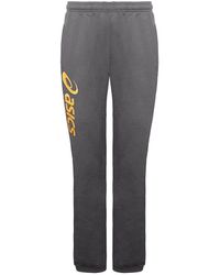 BoohooMAN - Asics Sigma Sweat Pants Track Bottoms Joggers Grey - Lyst