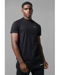 Boohoo - Man Active Gym Raglan T-shirt - Lyst