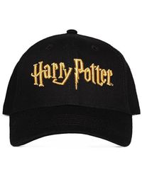 BoohooMAN - Harry Potter Wizards Unite Gold Logo Adjustable Cap - Lyst