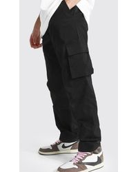 Boohoo - Tall Relaxed Fit Cargo Chino Pants - Lyst