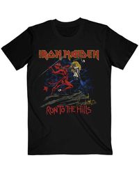 BoohooMAN - Iron Maiden Number Of The Beast Run To The Hills T Shirt - Lyst