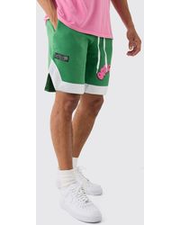 BoohooMAN - Official Shoe Lace Basketball Shorts - Lyst